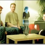 Holograma 3D a persoanei cu care vorbesti la telefon