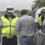 Acțiune a polițiștilor rutieri pentru prevenirea victimizării pietonilor prin accidente de circulație