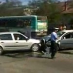 Răcăciuni: Accident rutier produs pe fondul neatenției în conducere