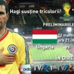 Fotbal: TVR transmite în direct meciul Ungaria – România, din preliminariile CM 2014
