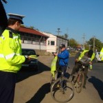 Acțiune de prevenire a implicării mopediștilor, bicicliștilor și căruțașilor în accidente rutiere