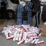 Peste trei mii de pachete de ţigări confiscate