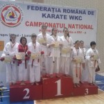 Sakura Onesti locul 3 pe tara la Campionatul National de Karate pentru Copii