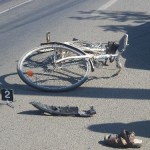 Biciclist accidentat în Dofteana