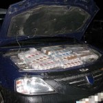 Țigări de contrabandă, confiscate de polițiști