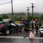 Accident rutier produs pe fondul neatenției în conducere