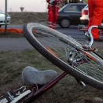 Biciclist accidentat, pe fondul consumului de alcool