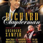 Doi titani ai muzicii concertează împreună – Richard Clayderman și Gheorghe Zamfir