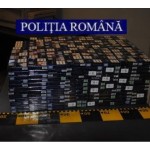 Aproape 140 000 de țigarete, fără timbre fiscale, confiscate de polițiștii din Bacău