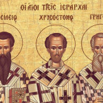 Sfinţilor Trei Ierarhi, Vasile cel Mare, Grigorie Teologul şi Ioan Gură de Aur