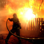 Incendiu în comuna Horgești