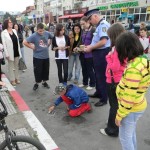 Poliţiştii din Comăneşti, la manifestările dedicate Săptămânii Mobilităţii Europene
