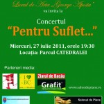 Astazi, la Bacau, un nou “Concert pentru Suflet”