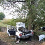 Ungureni: Accident rutier produs pe fondul neadaptării vitezei la condițiile de drum