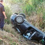 Gaiceana: Accident rutier produs pe fondul consumului de alcool și a neadăptării vitezei