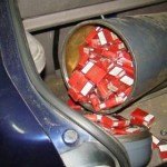 9.400 bucăţi ţigarete şi un autoturism confiscate de inspectorii vamali