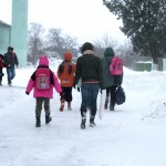 Şcoala începe sub semnul gerului şi al zăpezilor