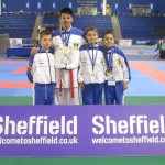 Aur si bronz la Campionatele Europene de Karate 2013 pentru Sakura Onesti