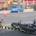 Motocicliști implicați în evenimente rutiere