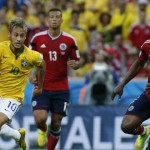 Brazilia s-a calificat în semifinale, după 2-1 cu Columbia
