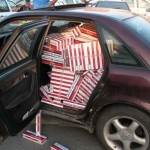 Bucurestean reținut in Bacau pentru contrabandă cu țigări