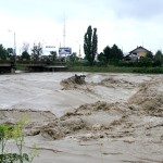 Inundatii violente in judetul Bacau