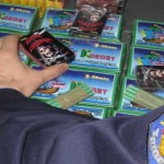 Peste 24.000 de articole pirotehnice, confiscate de polițiștii băcăuani