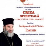 IPS Ioachim conferenţiaza la Bacău