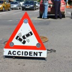 Accident rutier pe fondul nepăstrării distanței de siguranță în raport cu autoturismul din față