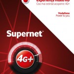 Vodafone România lansează Supernet™4G+