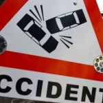 Accident rutier cercetat de polițiști în Cașin